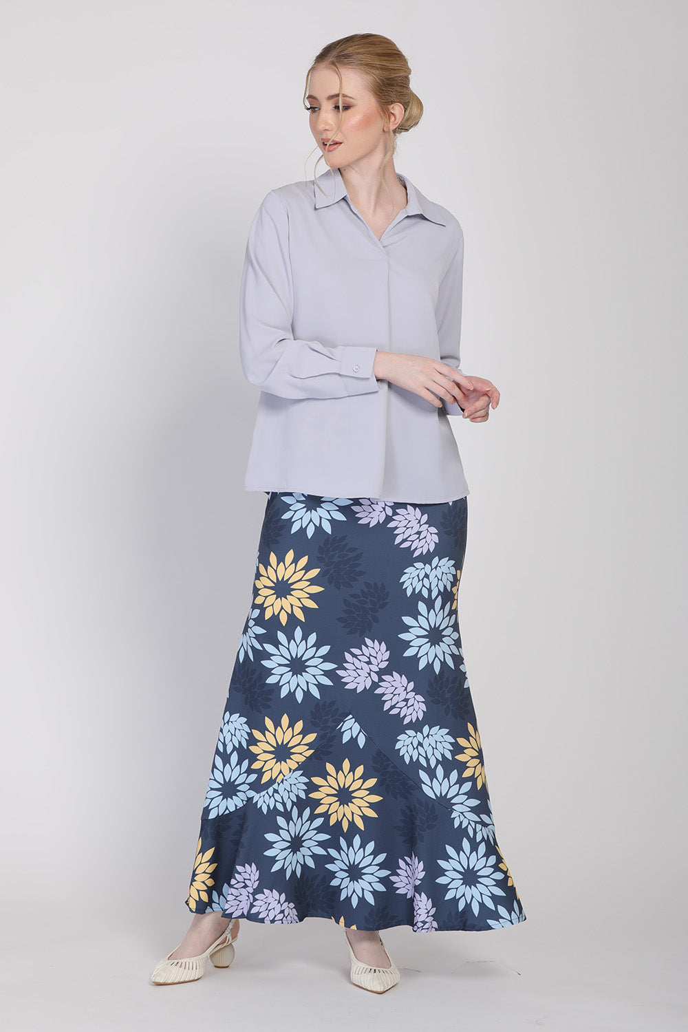 The Ceria Pencil Skirts in Floral Prints